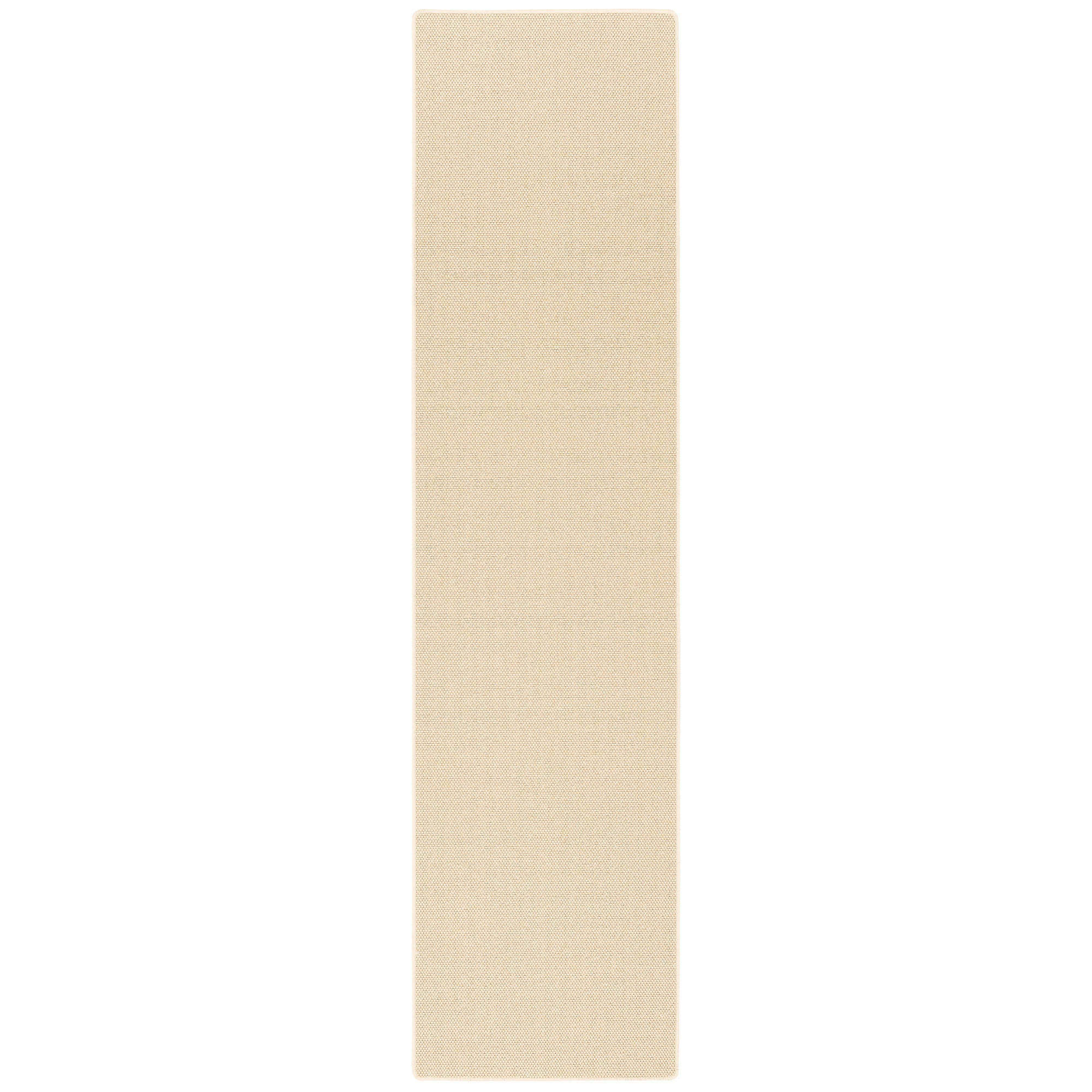 NATUR TEPPICH LÄUFER WOLLE BERBER - Beige, Textil (80/160cm) - Snapstyle