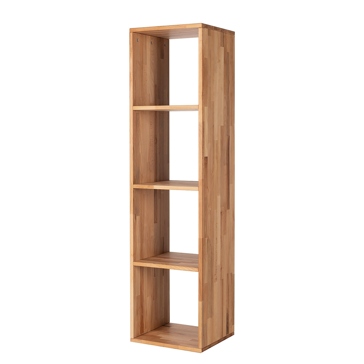 REGAL - Massivholz - Kernbuche, Holz (39/149/35cm) - home24