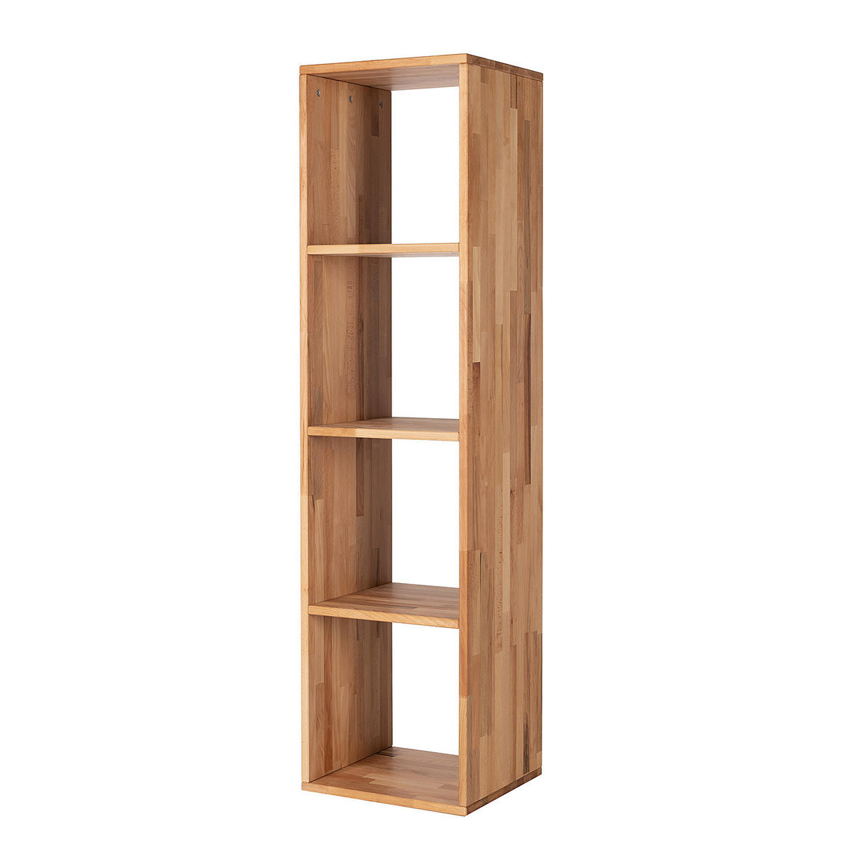 REGAL - Massivholz - Kernbuche, Holz (39/149/35cm) - home24