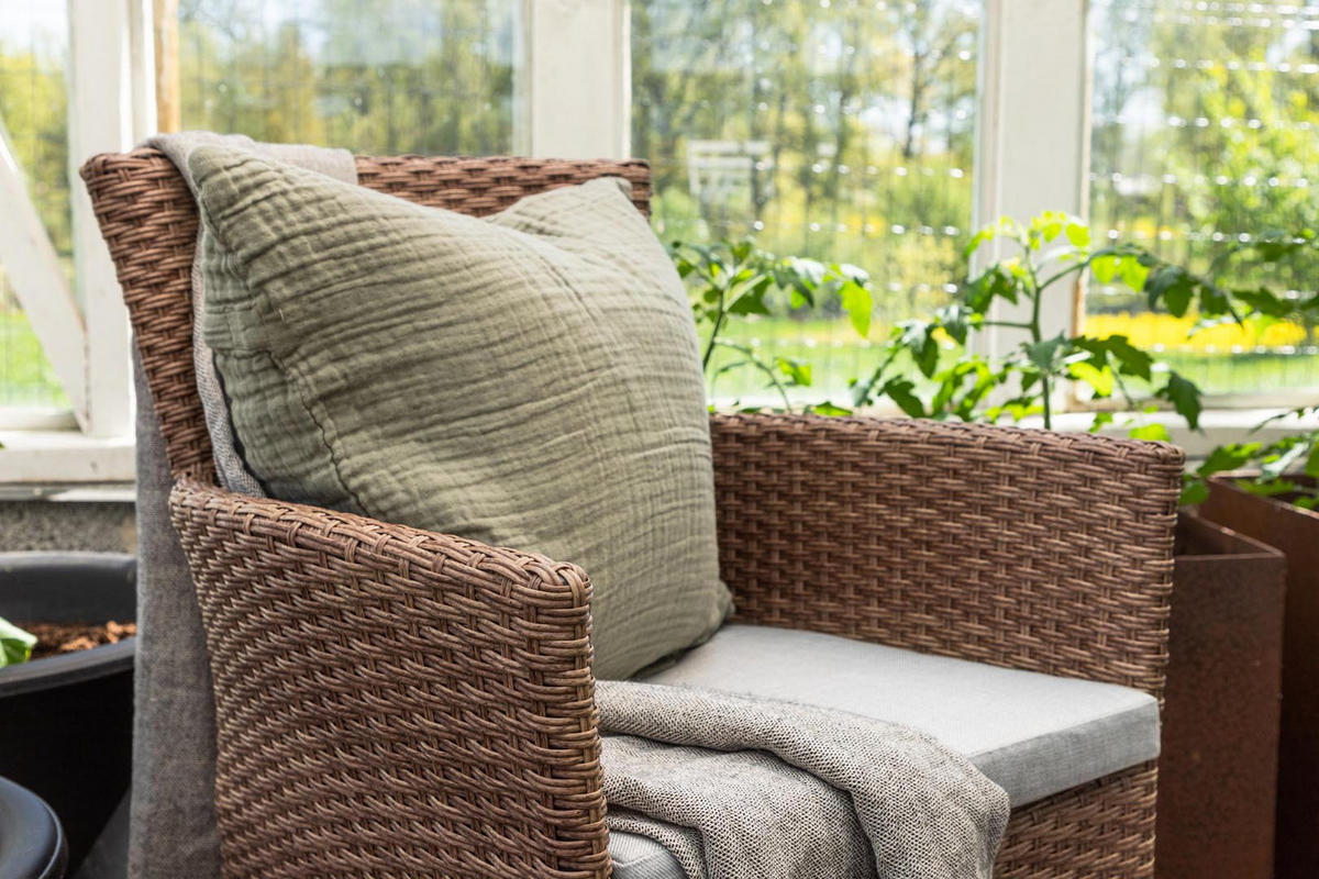 GARTENSTUHL 2er Set - Braun, Holzwerkstoff (58/87/60cm) - ebuy24