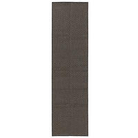 OUTDOORTEPPICH Lou Schwarz 80x300 cm - Schwarz, Kunststoff (80/300cm) - benuta
