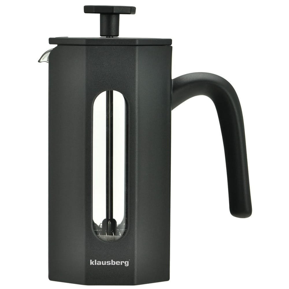 TEEKANNE Graphit 10/10/18 cm KB7676 - Graphitfarben, Metall (0.35L) - Klausberg 
