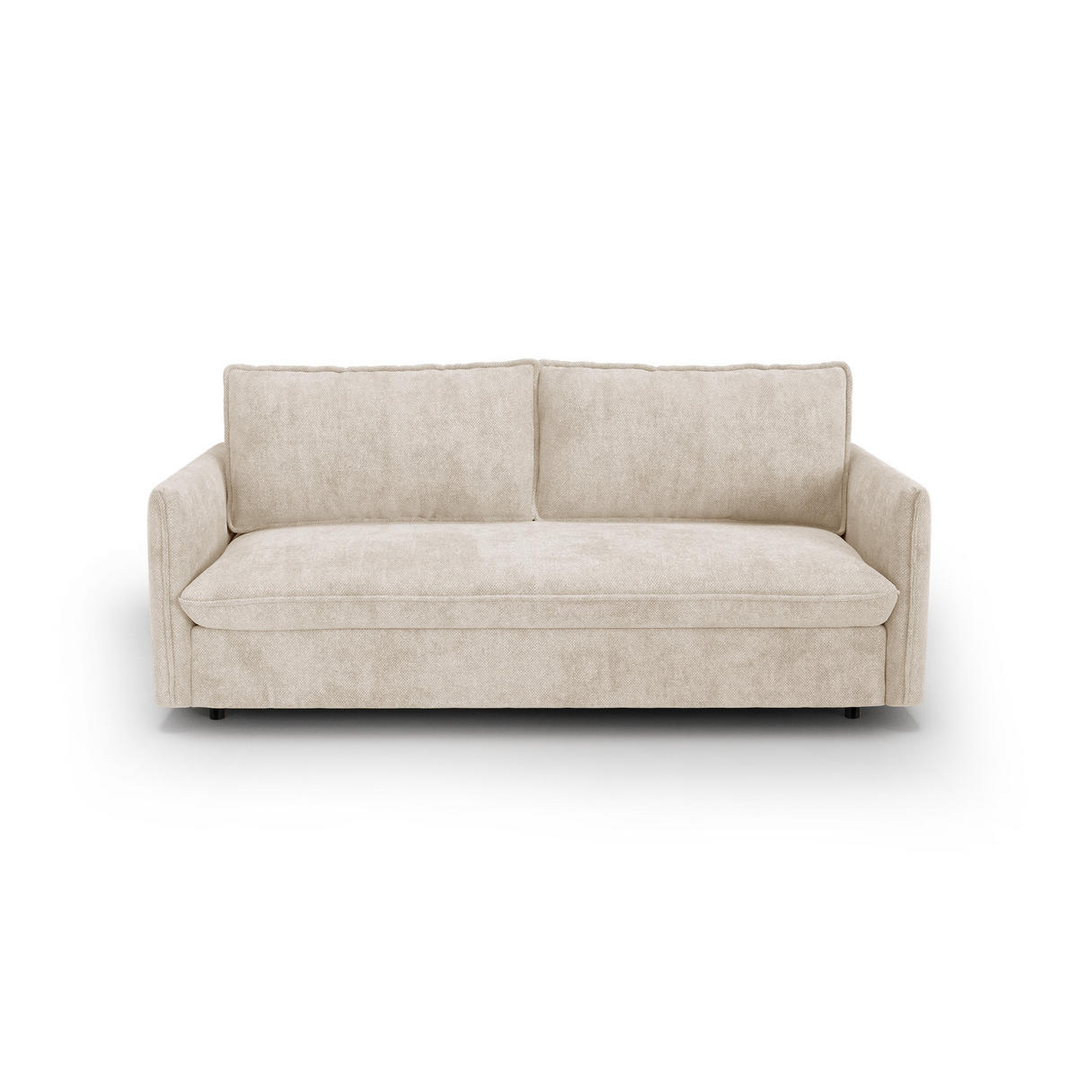 SCHLAFSOFA Express AVA Köpergewebe Creme 178cm - Creme, Textil (178/78/100cm) - Premium Interiors