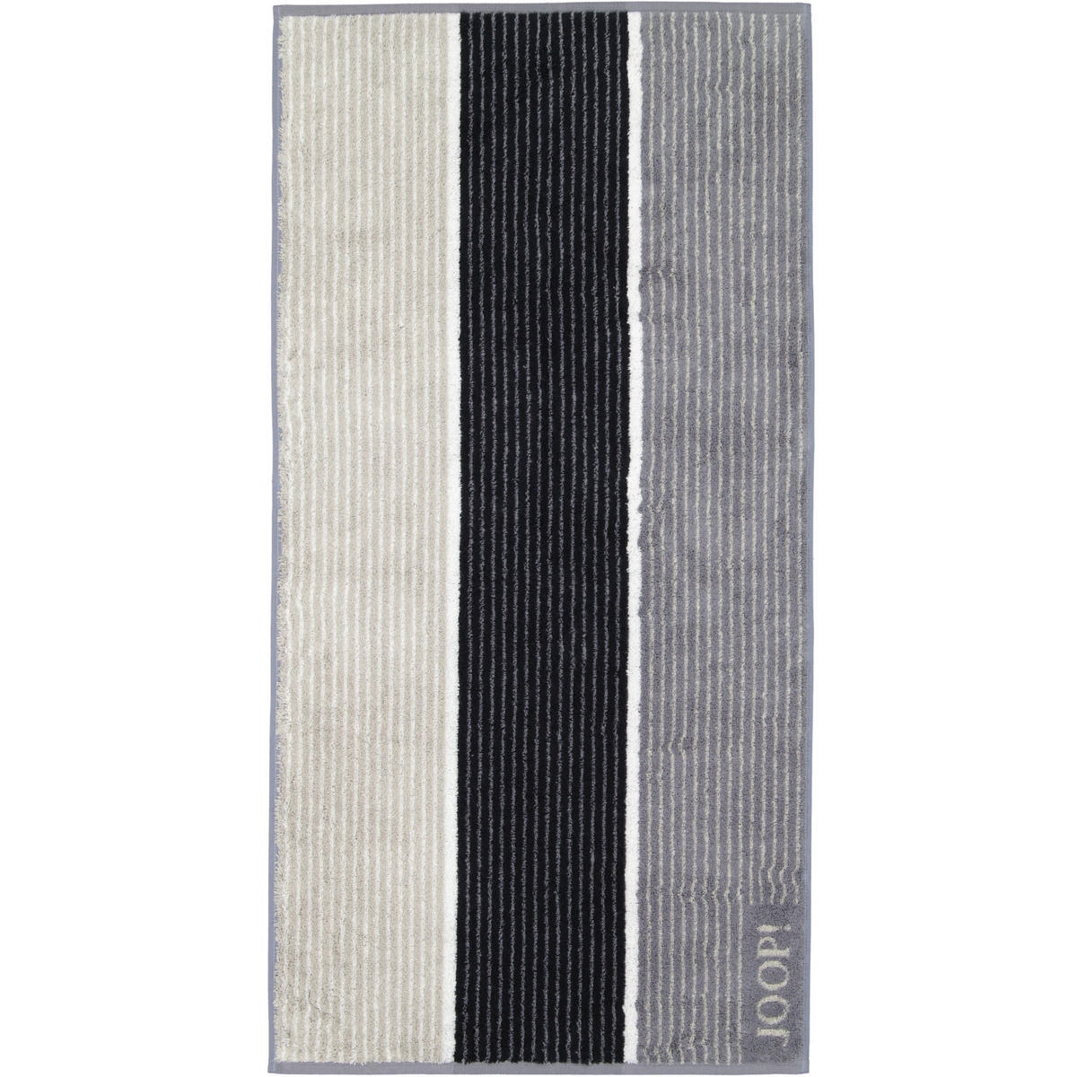 SEIFTUCH SIGNATURE LINES 1658 SCHWARZ - 97 - Schwarz, Textil (30/30cm) - Joop!
