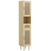 HOCHSCHRANK DE-12433 32/30/170 cm Eiche - Eichefarben, Holzwerkstoff (30/170/32cm) - ComfortXL
