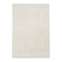 TEPPICH Design Relief-Effekt beige - Beige, Textil (160/230cm) - AFK Living