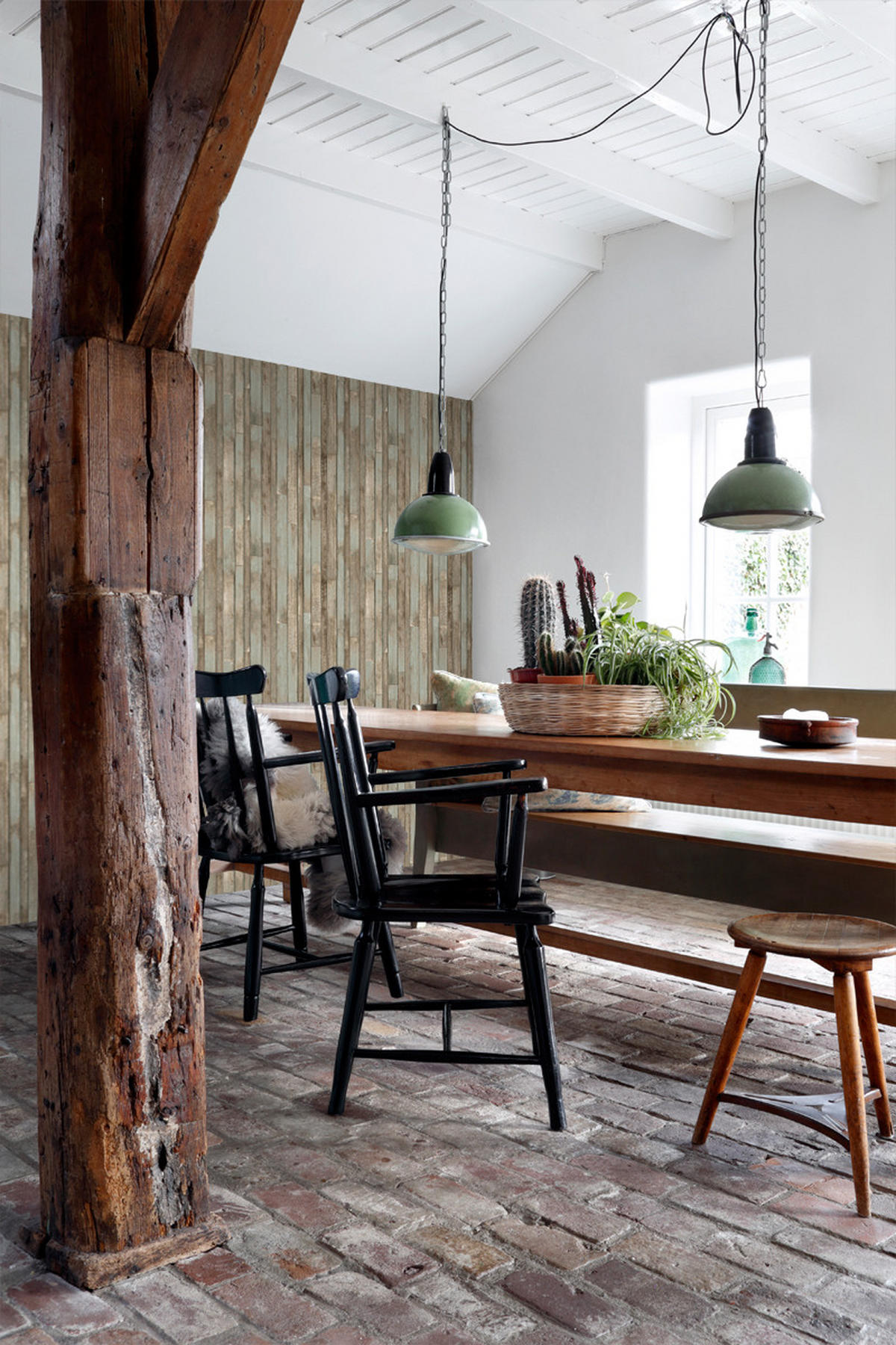 TAPETE Holz-Optik 53 cm x 10.05 m - Braun, Papier (53/1000cm) - ESTAhome