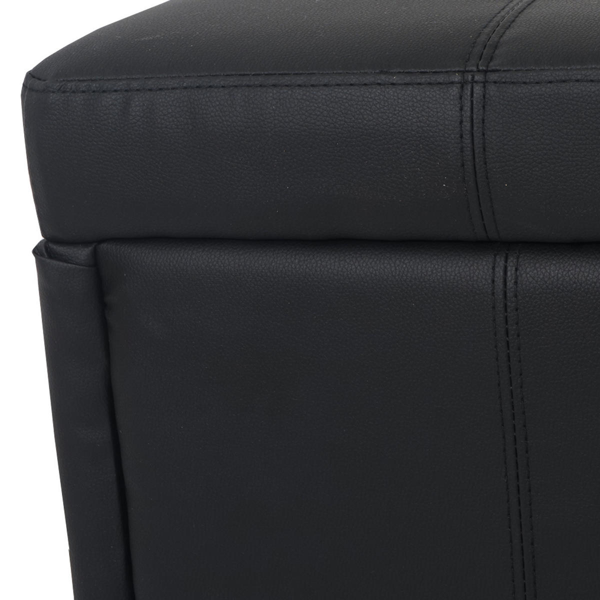 AUFBEWAHRUNGS-TRUHE Schwarz - Schwarz, Textil (114/45/45cm) - MCW