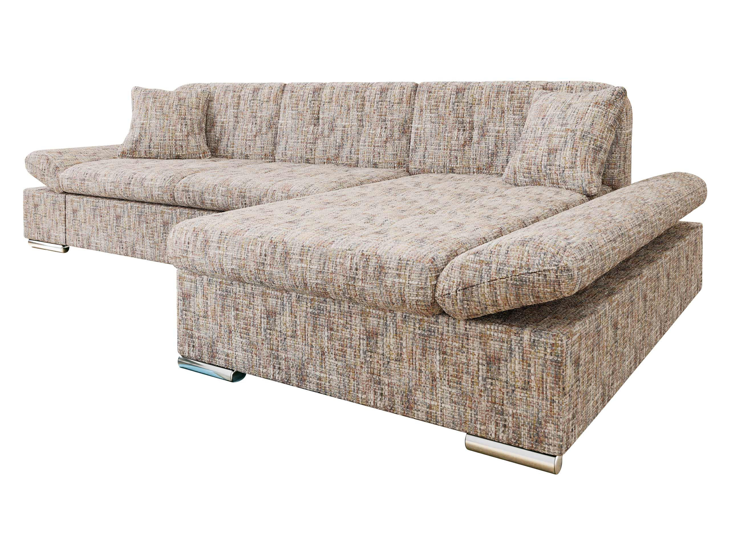 ECKSOFA Malwi Premiumi, Seite: Rechts - Cappuccino, Holz/Textil (278/161cm) - MIRJAN24