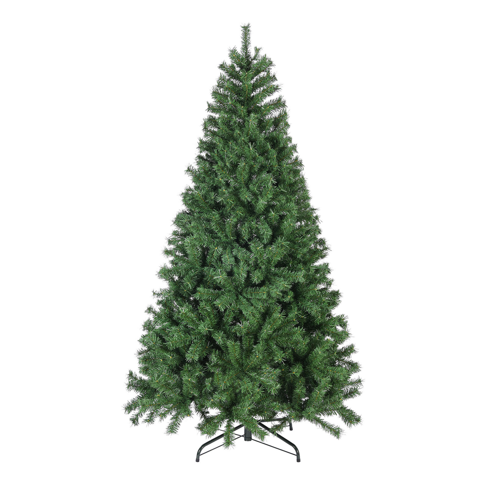 KÜNSTLICHER BAUM Grün 118/118/210 cm - Grün, Kunststoff (210cm) - Mobili Rebecca