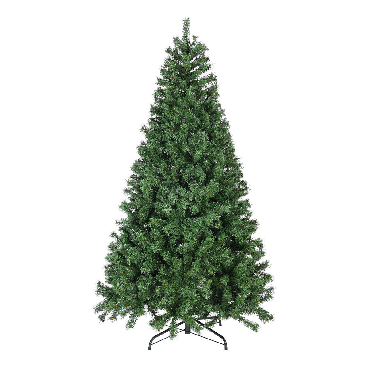 KÜNSTLICHER BAUM Grün 118/118/210 cm - Grün, Kunststoff (210cm) - Mobili Rebecca