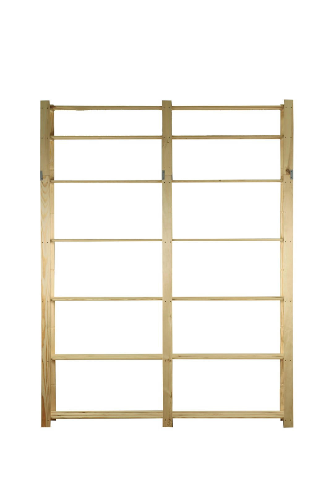 PROREGAL HOLZREGAL Natur 170cm × 28cm × 220cm