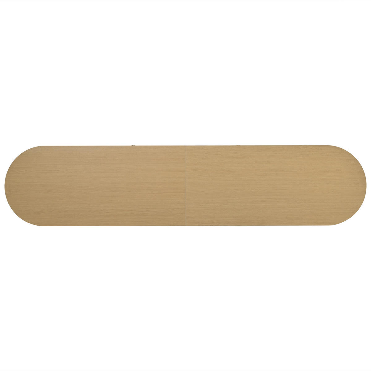 TV‑SCHRANK Eichefarben mit Rattan‑Dekor und goldenen Griffen 180 × 40 × 40 cm - Eichefarben, Holzwerkstoff (180/40/40cm) - Luhomfu