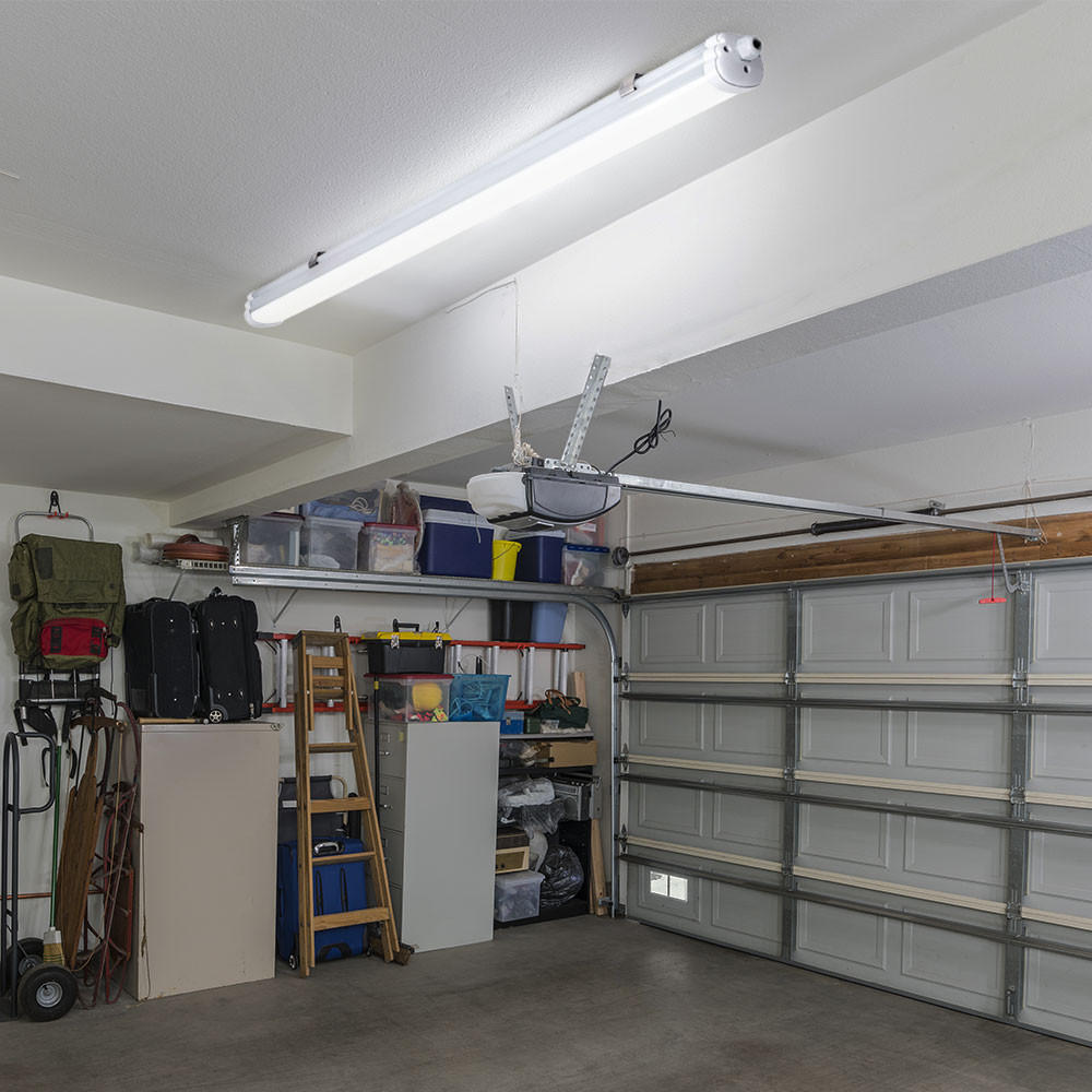 LED DECKENLEUCHTE Wannenleuchte Weiß - Weiß, Kunststoff (150/6.8/5.9cm)