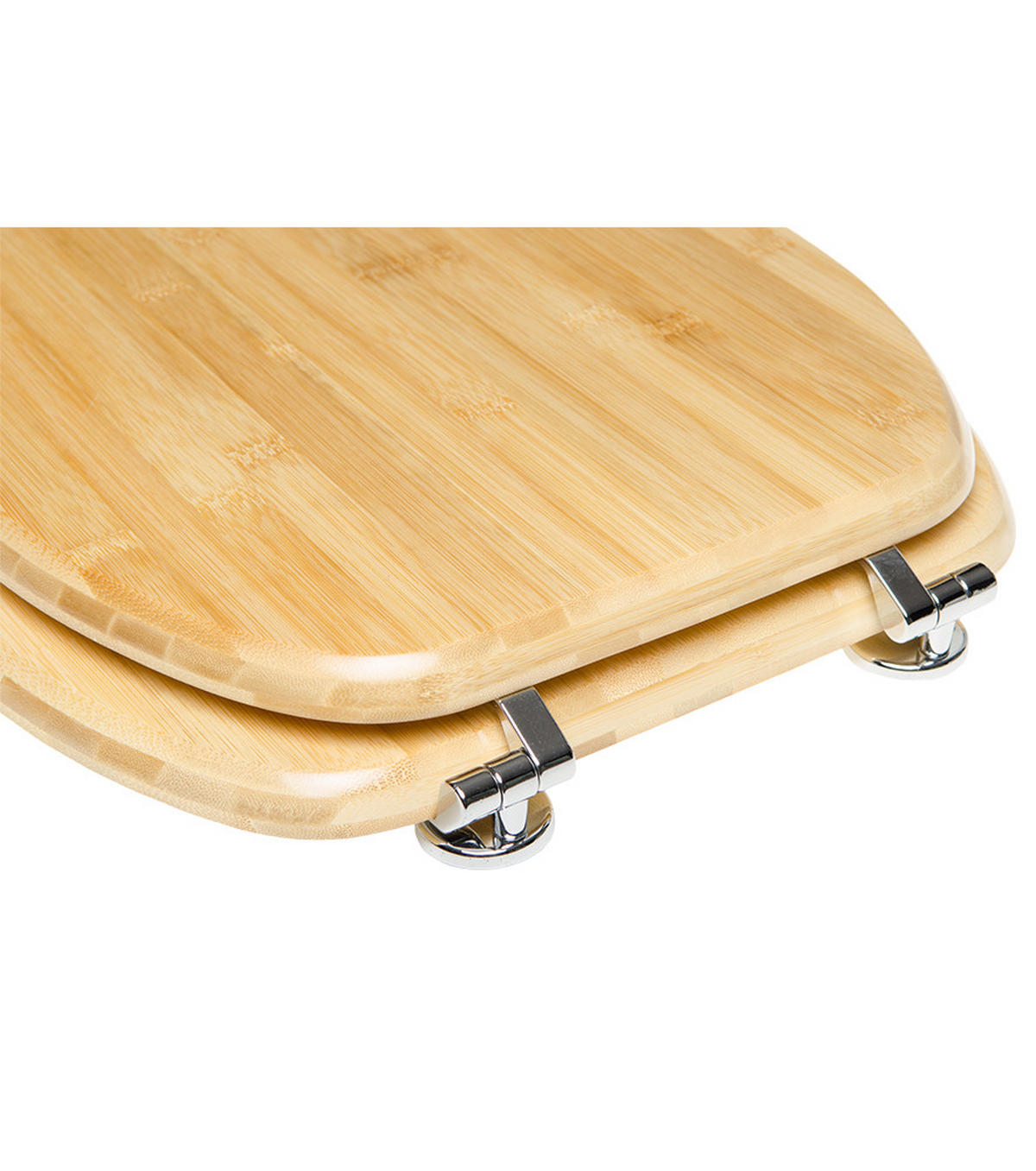 WC-SITZ Bambus - Braun, Holzwerkstoff (38/6/47cm) - Sanilo