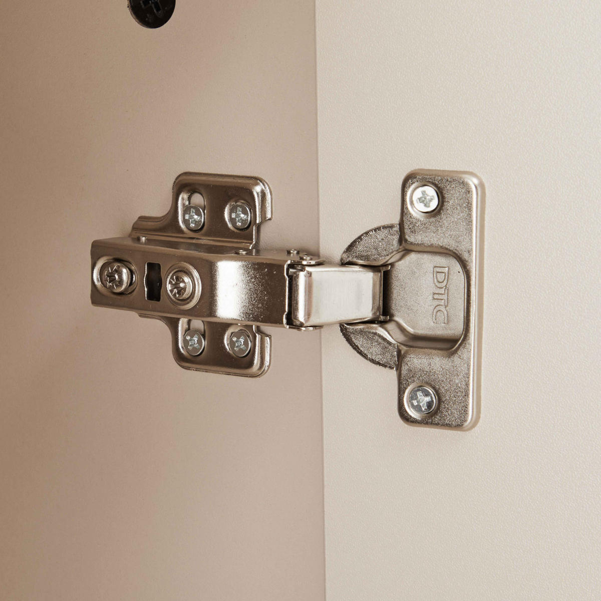 SIDEBOARD 160 cm, Ekru - Weiß, Holz (45/80/160cm) - Oviala