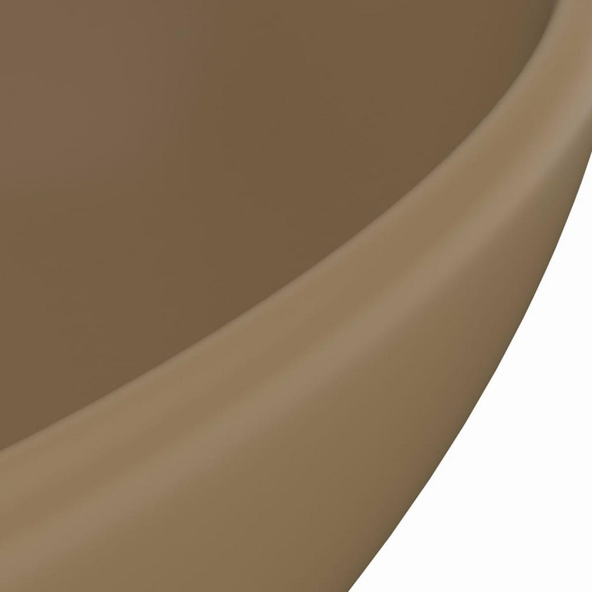 WASCHBECKEN Lange 40/33/13.5 cm - Creme, Keramik (40/13.5/33cm) - Nettlife