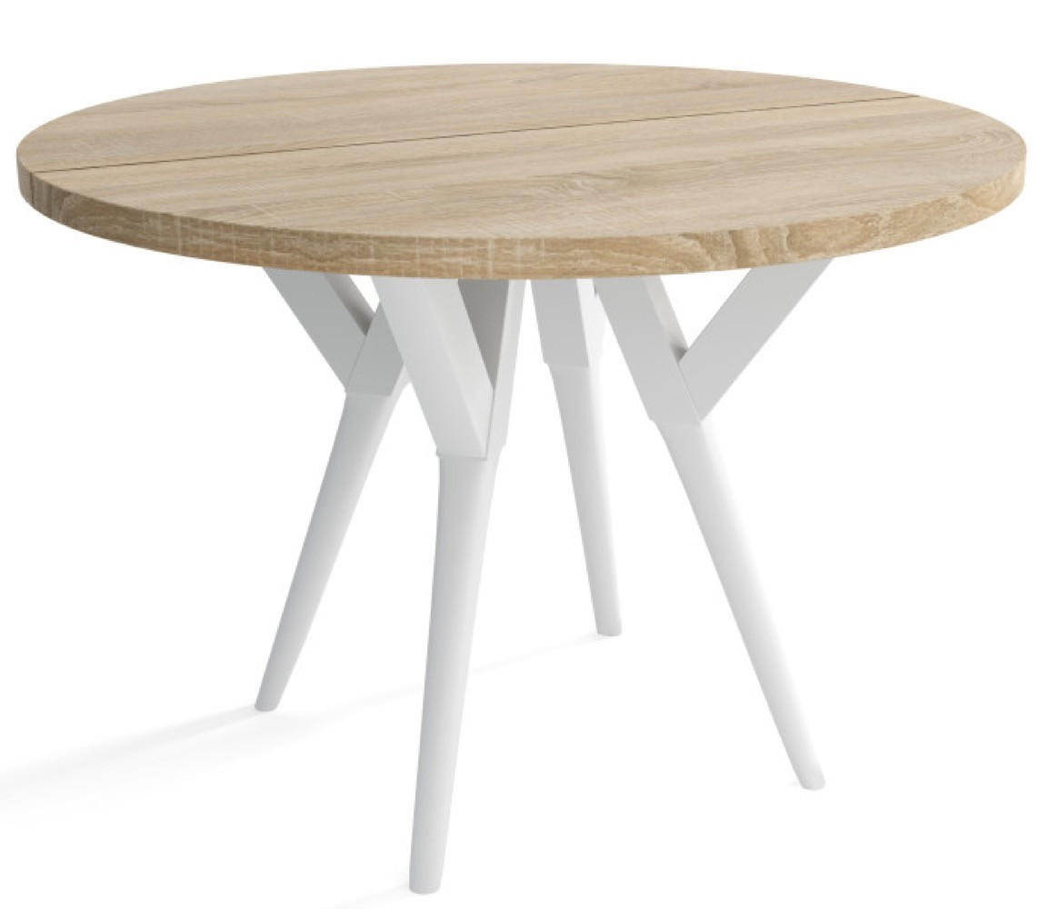 Sepro Meble Tisch Weiß 90x76x90 cm