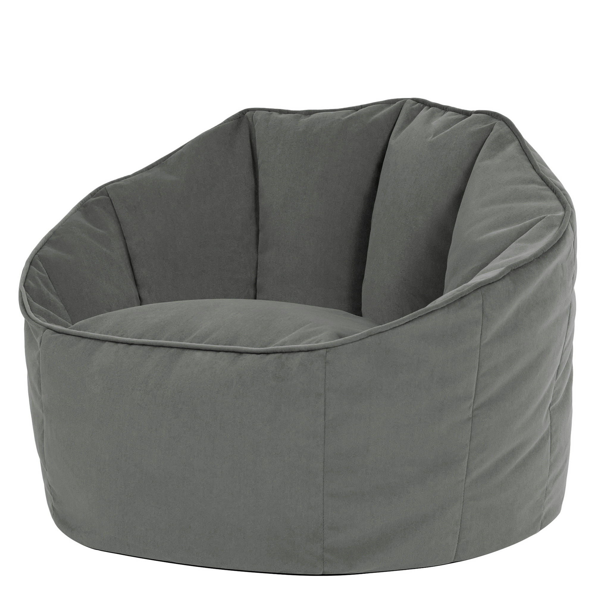 SITZSACK-SESSEL Sirena - Grau, Textil (77/64/74cm) - icon