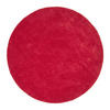 KURZFLOR-TEPPICH rund getuftet 150 cm - Rot, Textil (150/150cm) - Homescapes