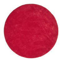 KURZFLOR-TEPPICH rund getuftet 150 cm - Rot, Textil (150/150cm) - Homescapes