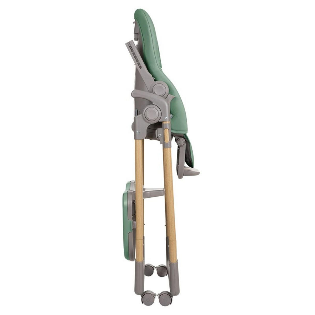 HOCHSTUHL Olive grün mit Bremse klappbar höhenverstellbar Gurt - Grün, Kunststoff (55/110/75cm) - Kikka boo