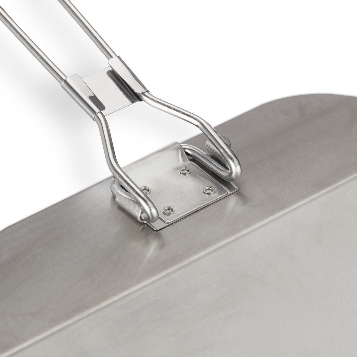 PIZZASCHIEBER - Silberfarben, Holz/Metall (24/15.5/51cm) - Relaxdays