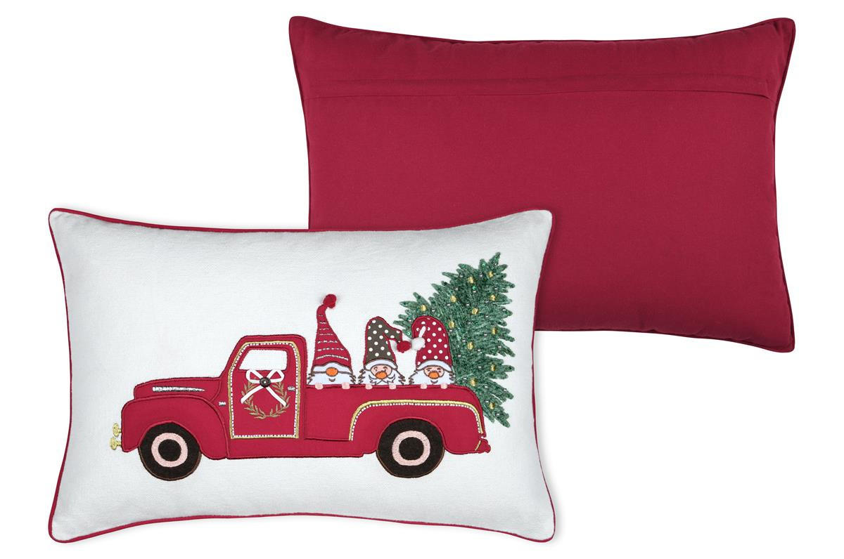 DEKOKISSEN Klaus 40/60 cm Weihnachtsmotiv - Multicolor, Naturmaterialen (60/40cm)