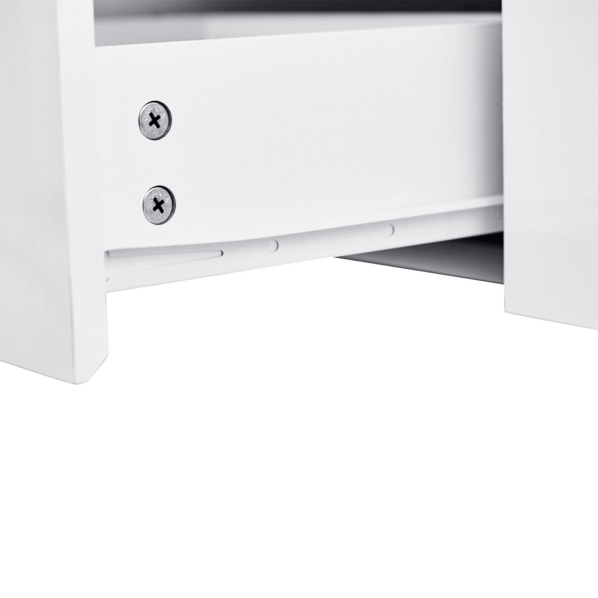 SIDEBOARD Weiß 160/40/68 cm - Weiß, Holzwerkstoff (160/68/40cm) - PANGIVO