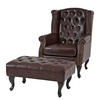 RELAXSESSEL Kastanienbraun - Rotbraun, Textil (75/102/80cm) - MCW