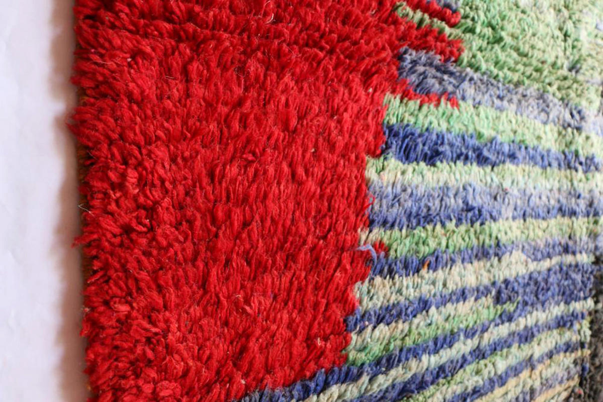 BERBERTEPPICH aus reiner Wolle 163x 262 cm - Multicolor, Naturmaterialien (163/262cm) - AFK Living