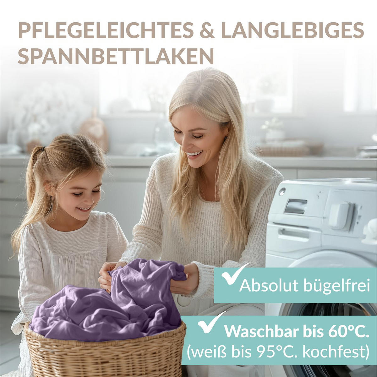 MAKO-JERSEY-BETTLAKEN 180x200 - 200x200 Feine Spannbettlaken aus 100% Baumwolle, Spannbetttuch Laken Uni Violett - Violett, Textil (200/200cm) - Carpe Sonno