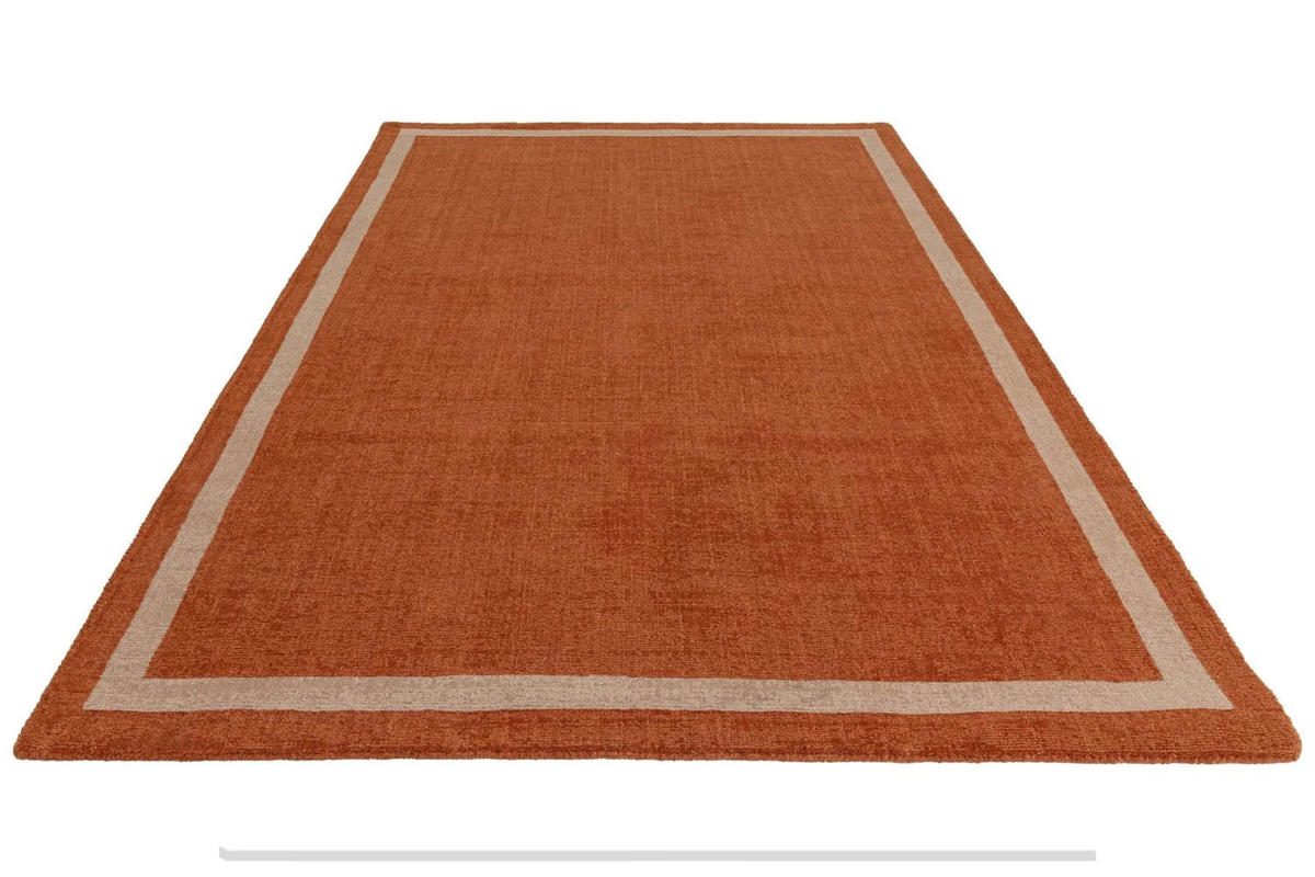 TEPPICH modern Wolle BILA Orange 120 x 170 cm - Orange, Naturmaterialien (120/170cm) - Novatrend