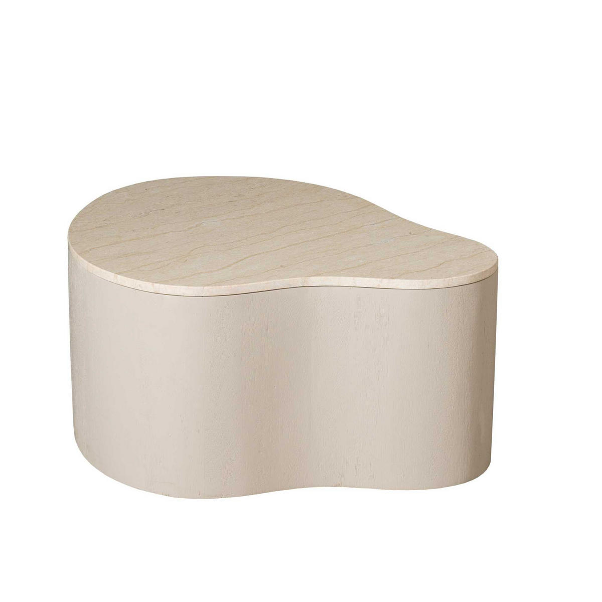 COUCHTISCH Lovi Beige 59/77/35 cm - Beige, Holz (59/77/35cm) - Starfurn