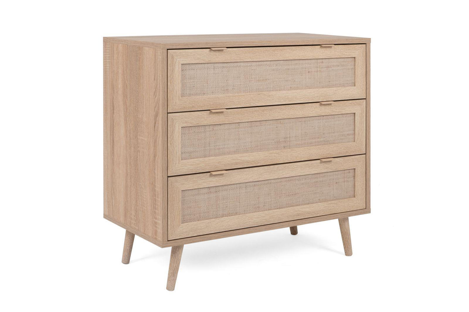 möbelvita Kommode Sonoma Eiche 80x80x40 cm