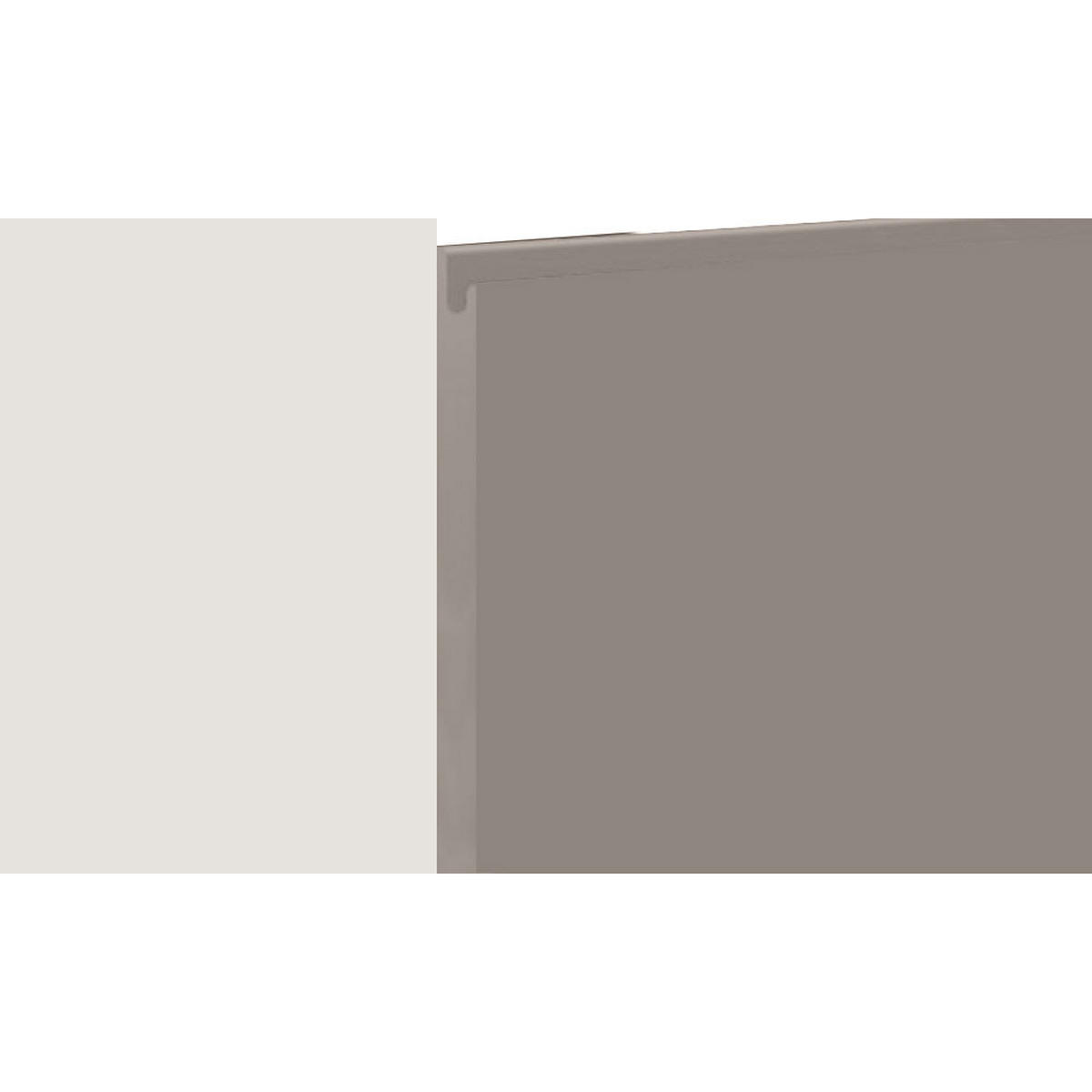 WINKELKÜCHE Avellino grau / stone grey matt 330 / 200 / 243cm 16-teilig - Grau, Holzwerkstoff (330/243/200cm) - Feldmann-Wohnen