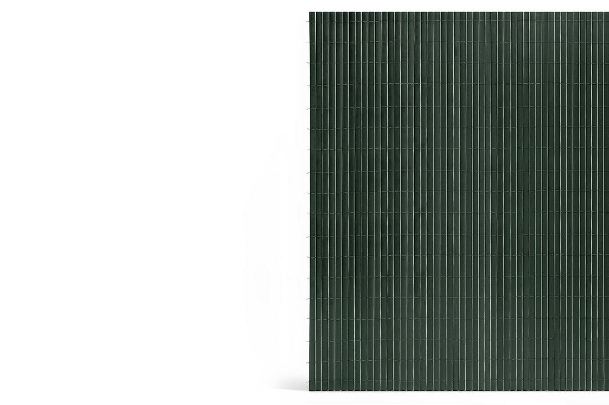 PVC Sichtschutzmatte VISO doppelseitig 3m x 1,8m Grün - Grün, Metall (300/180cm) - Casanoov