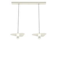 HÄNGELEUCHTE - Weiß Hochglanz, Metall (25/30/7cm) - Lumicom