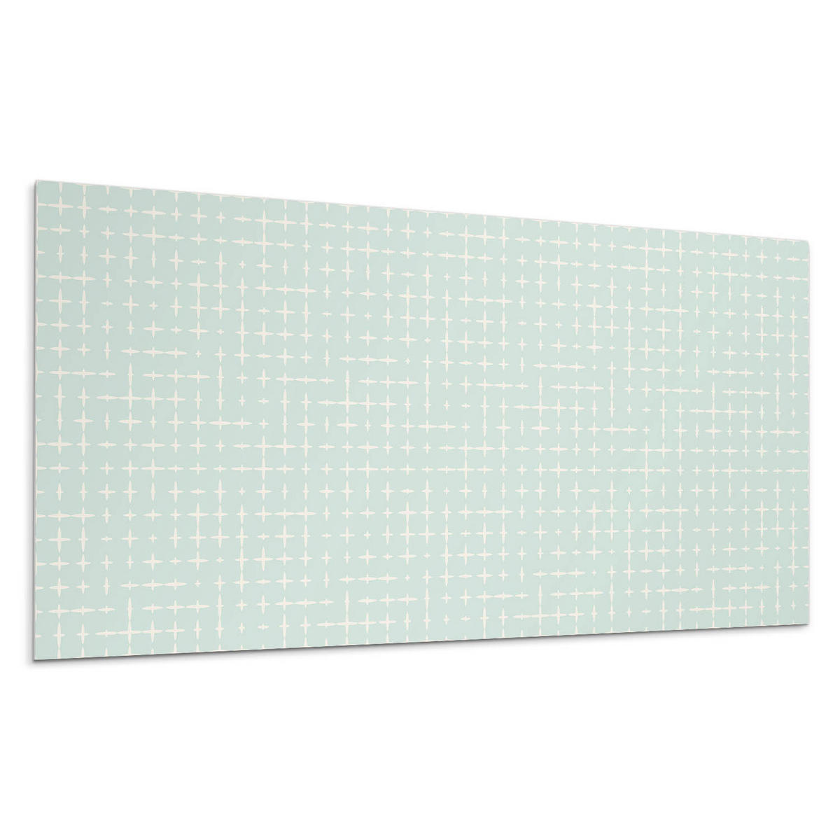 WANDPANEEL 100x50 cm selbstklebend Trevanis - Mintgrün, Kunststoff (50/1.6/100cm) - Wallfluent