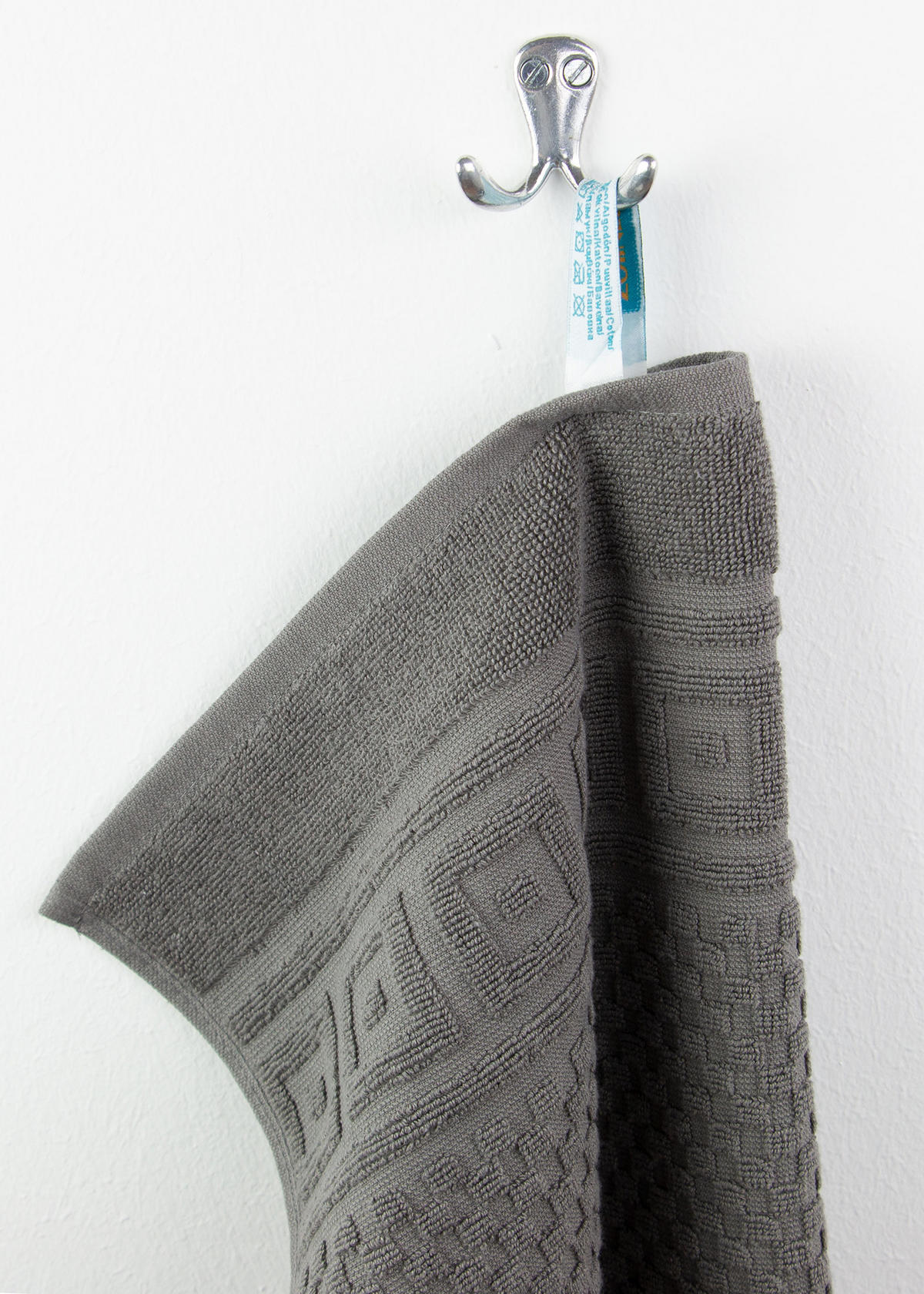 HANDTÜCHER, 6er-Set, 50x70 cm, 100% Baumwolle, Grau - Anthrazit, Textil (50/70cm) - Zollner
