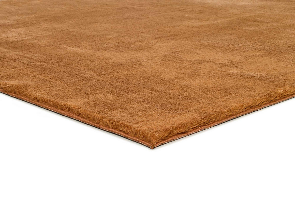 WEBTEPPICH waschbar Kupfer Loft 200/290 cm - Kupferfarben, Textil (200/290cm) - Atticgo