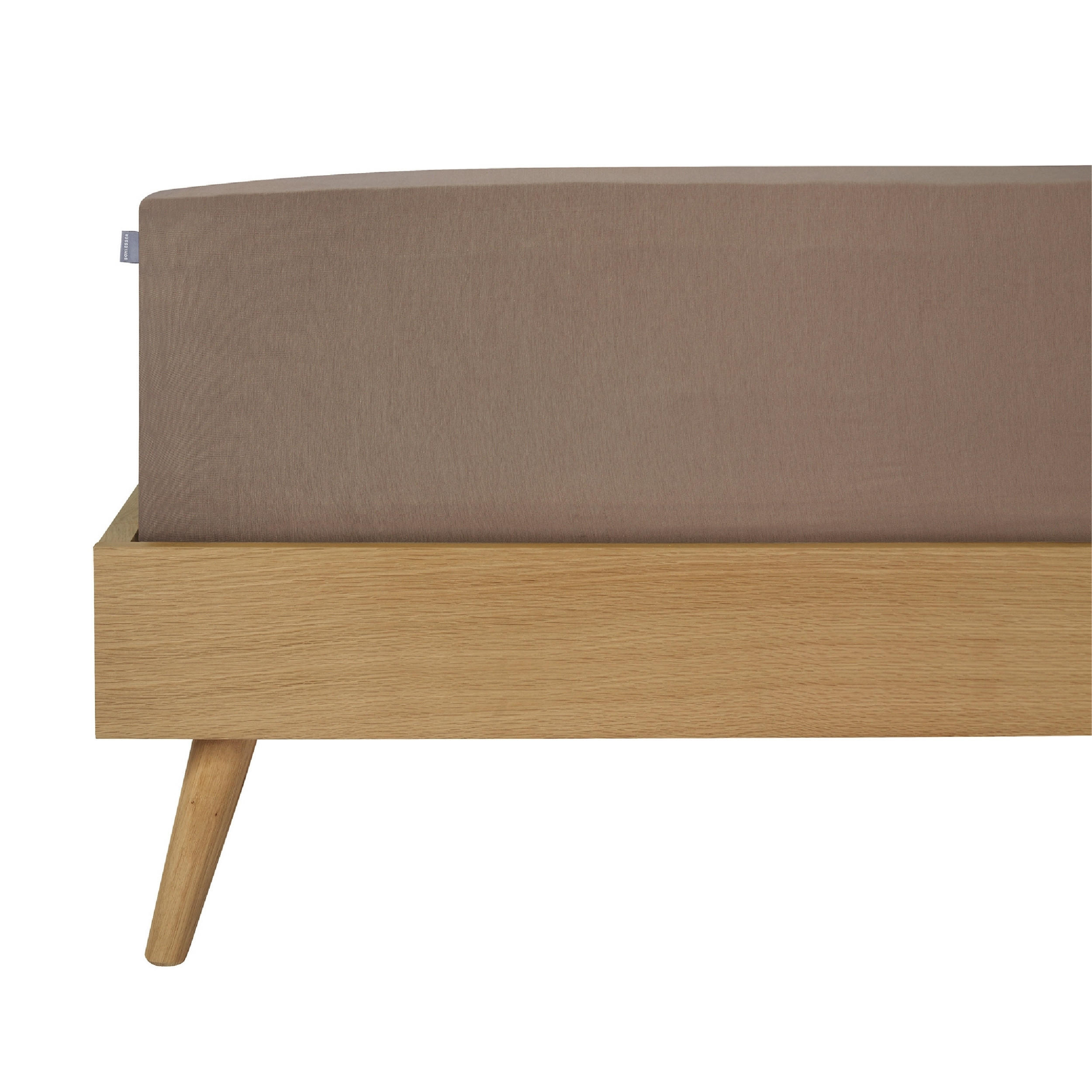 SPANNBETTLAKEN Elli - 97/3 - 100 x 200 cm - Braun - Braun, Textil (100/200cm) - SCHIESSER