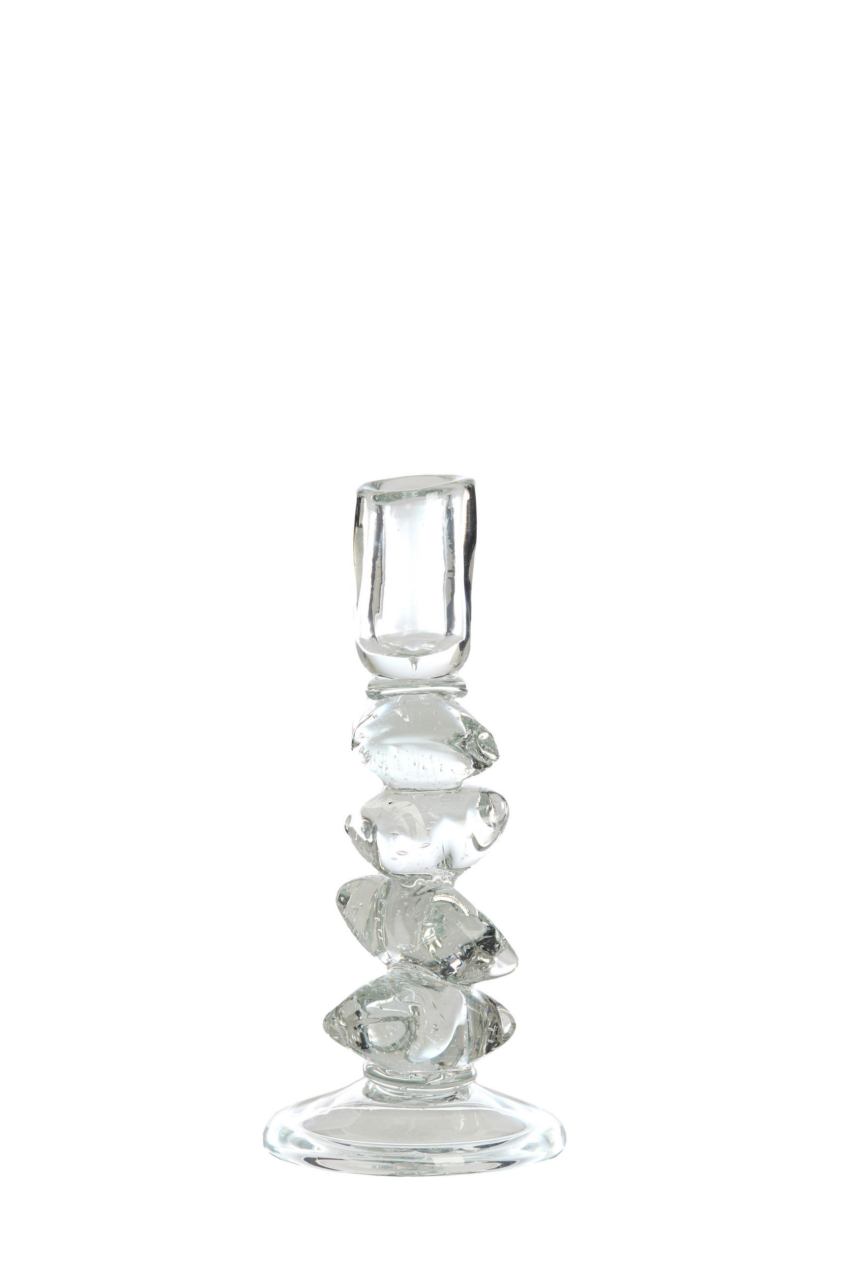 Light & Living Kerzenhalter Transparent 11x24.5x11 cm