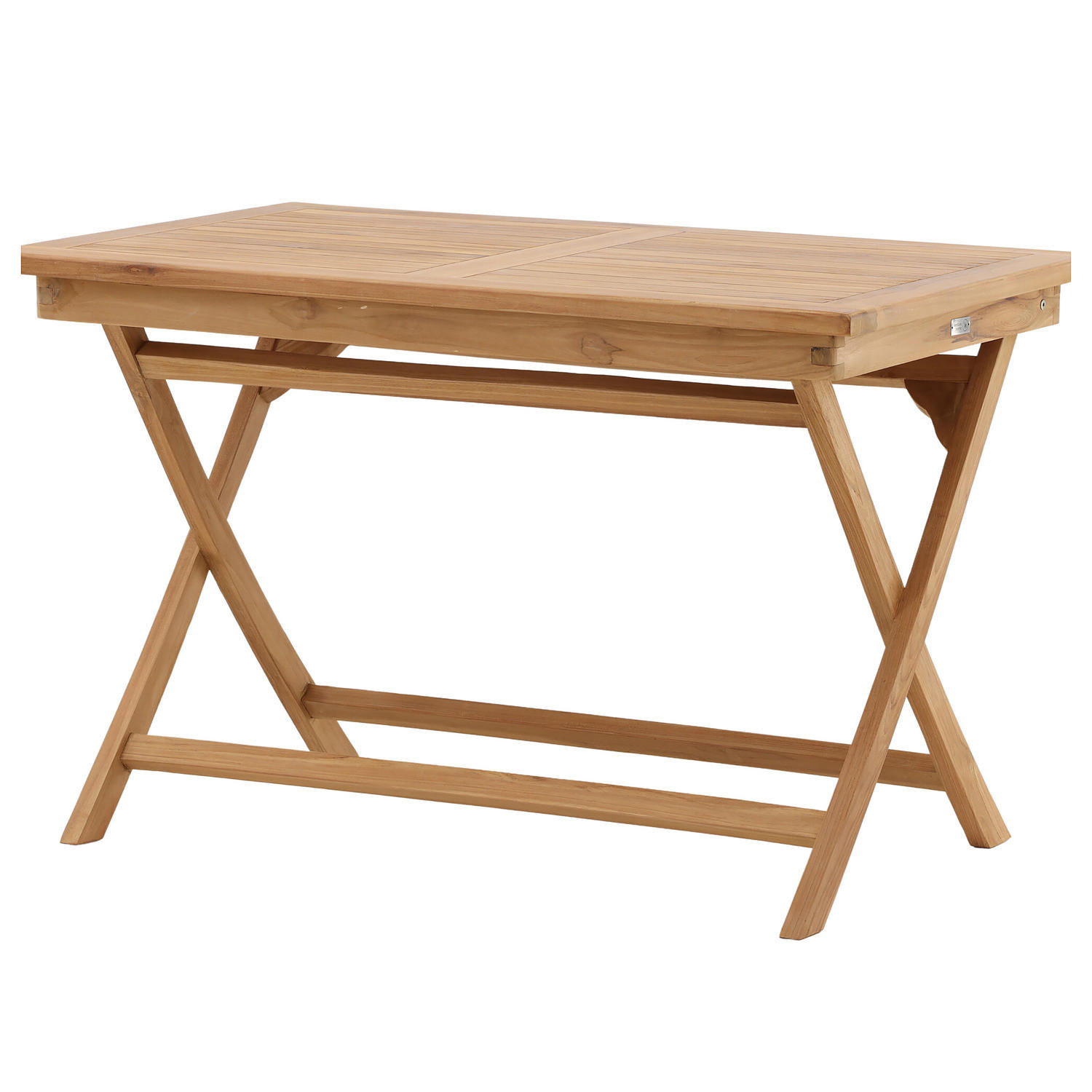 GARTENTISCH - Beige - Holz teilmassiv - 70 x 75 x 120 cm - Beige, Holz (120/70/75cm) - home24