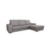 ECKSOFA Nevio In Scala - Graubraun, Holzwerkstoff/Textil (312/202cm) - Fun Möbel