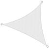 SONNENSEGEL SolVision HS9 360/360/360 cm dreieckig Weiß HDPE - Weiß, Kunststoff (360/360cm) - Sol Royal