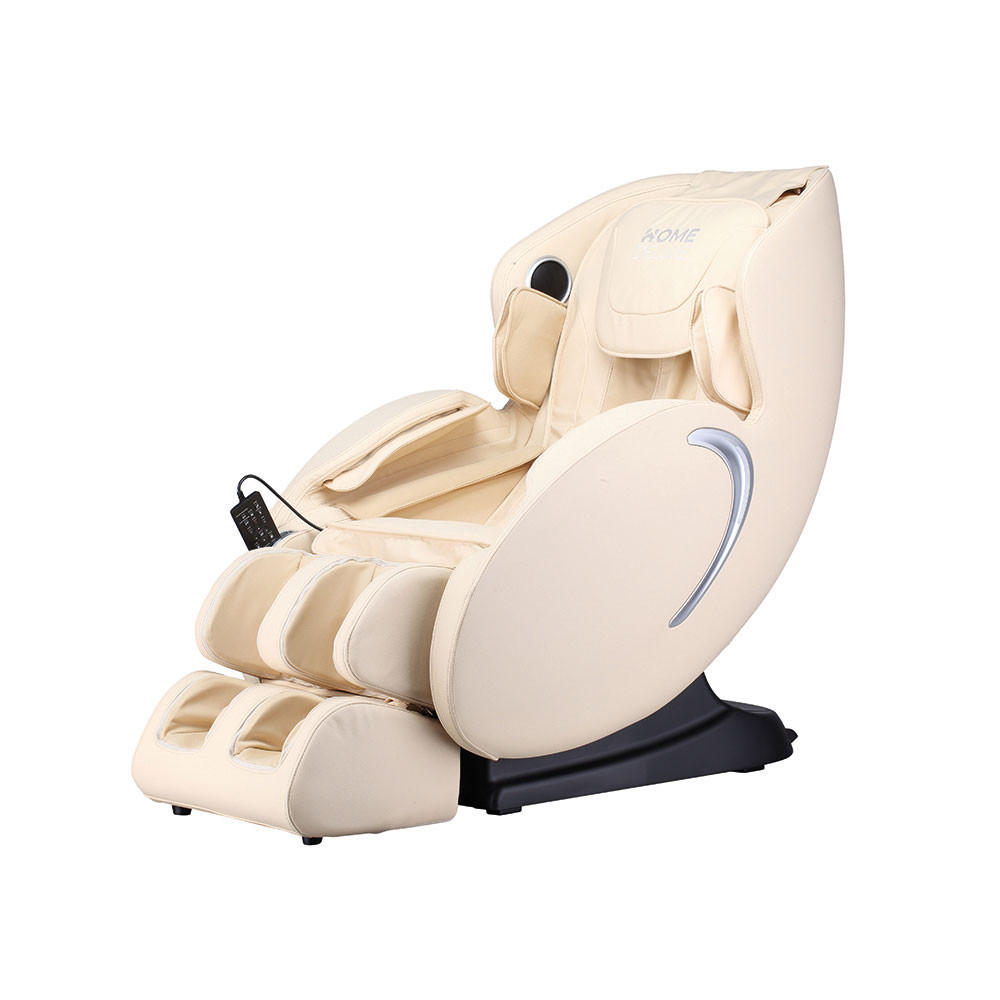 MASSAGESESSEL SONO - Farbe: Beige - Beige, Leder (131/109/74cm) - Home Deluxe