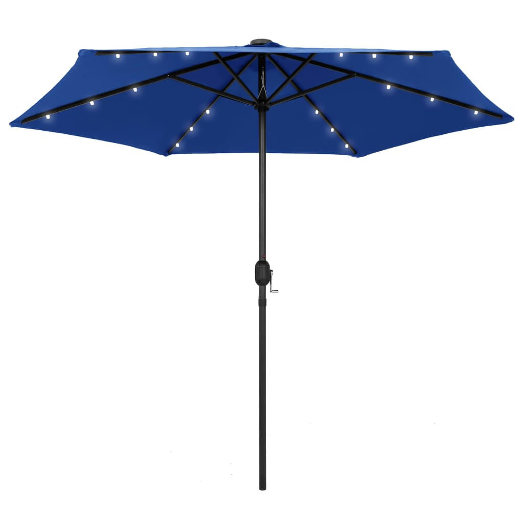 furnicato Sonnenschirm Blau 270x270 cm
