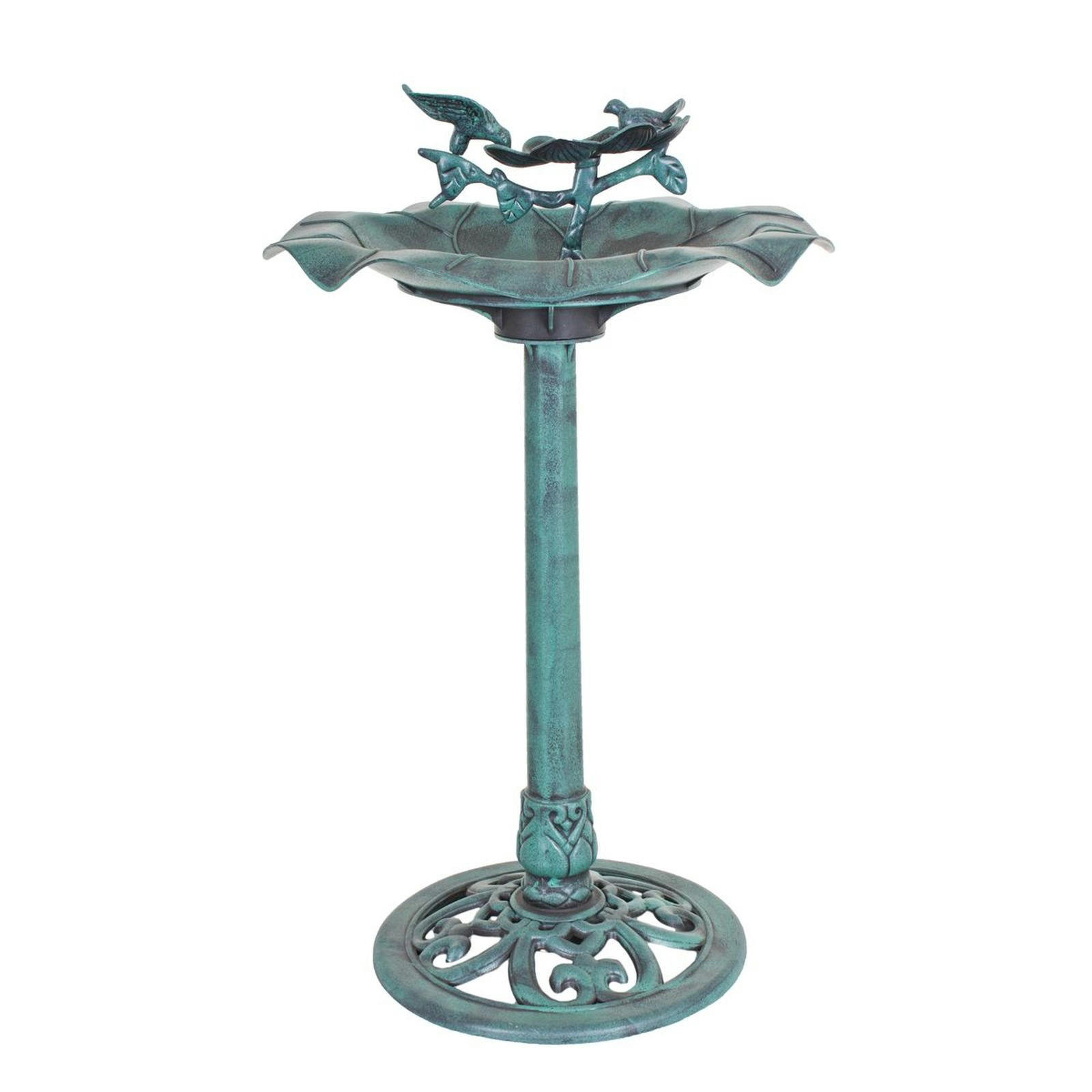 VOGELTRÄNKE Susi Patina-grün 82x50x50cm - Grün, Kunststoff (50/82/50cm) - DELUKE