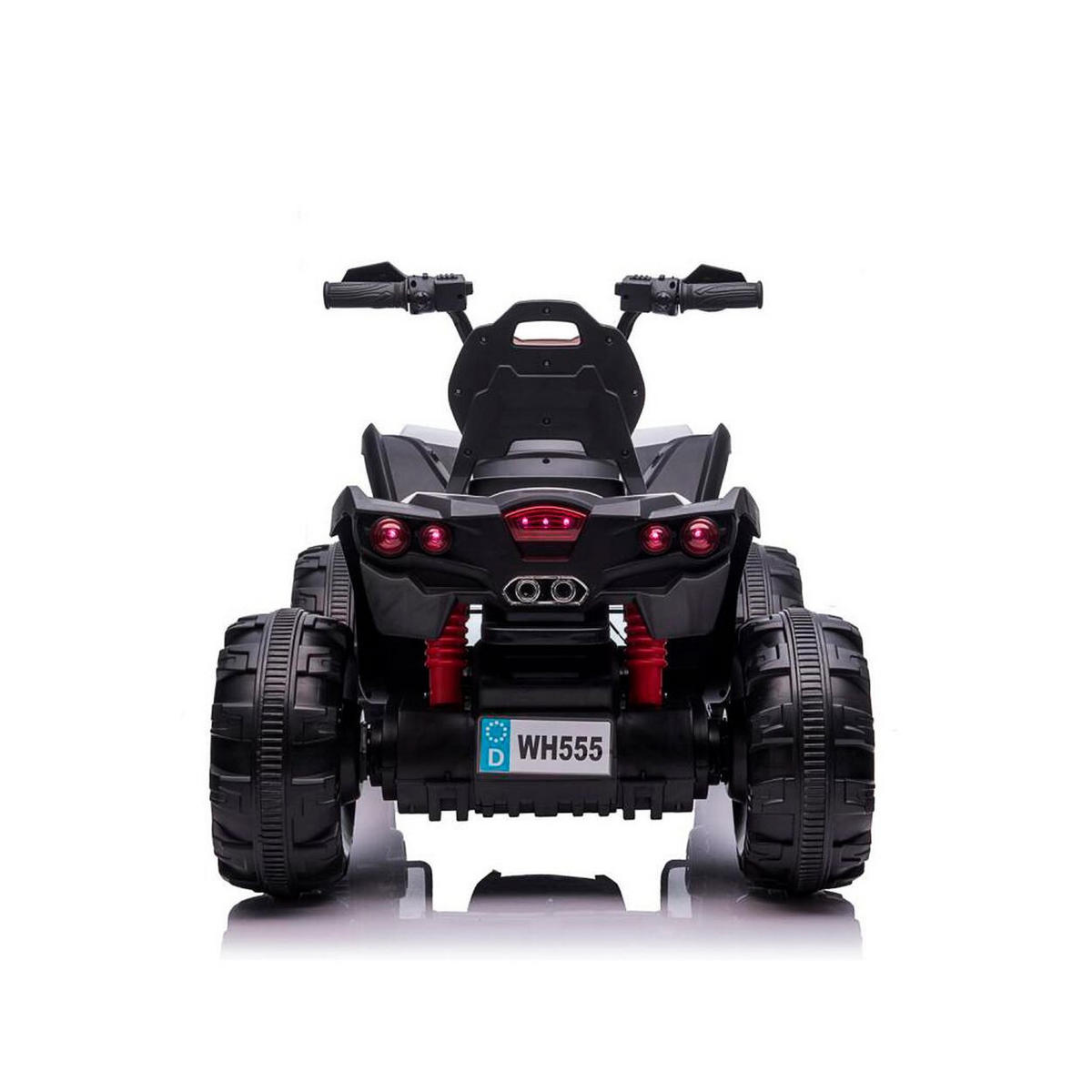 KINDER ELEKTROQUAD FX Sport weiß 2 Motoren, Offroad-Räder, MP3-Anschluss, Lichter, bis 6 km/h - Weiß, Kunststoff (118/76/73cm) - Chipolino